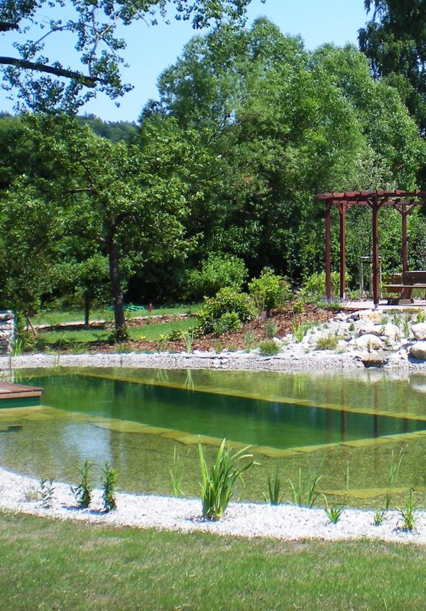 Fotografie koupacího jezírka