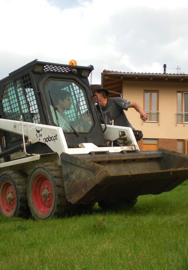 Fotografie zemních prací