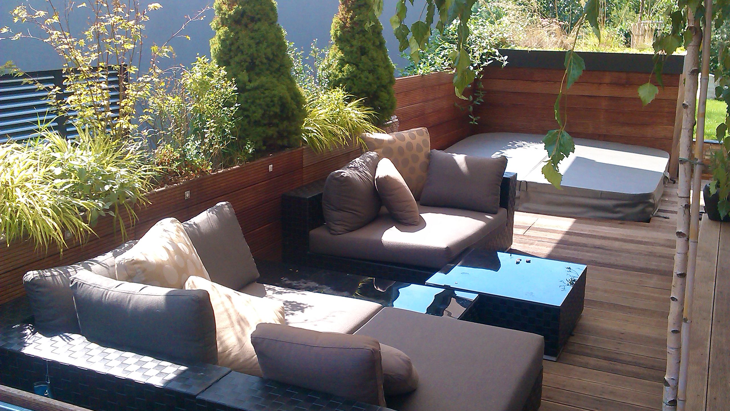 Fotografie terasy u domu